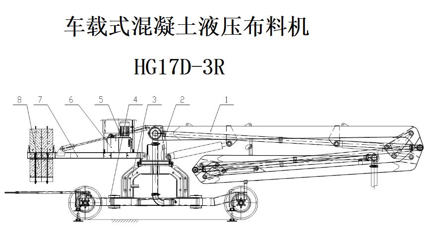 車(chē)載布料機(jī)圖紙